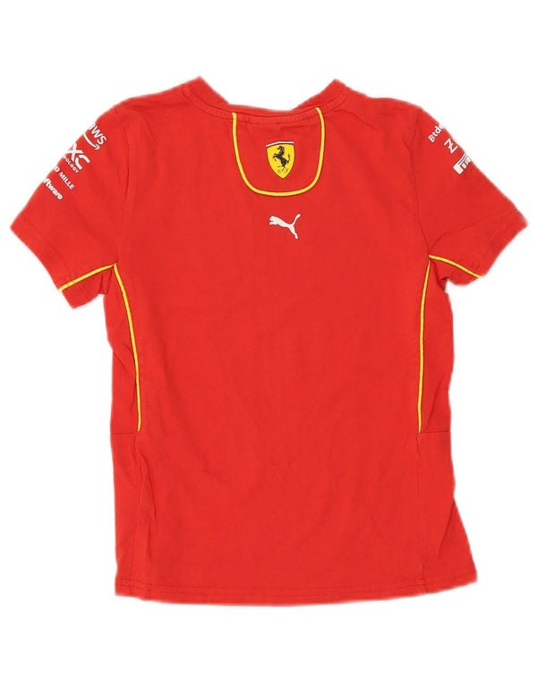 Puma Boys Ferrari majica kratkih rukava 7-8 godina crvena