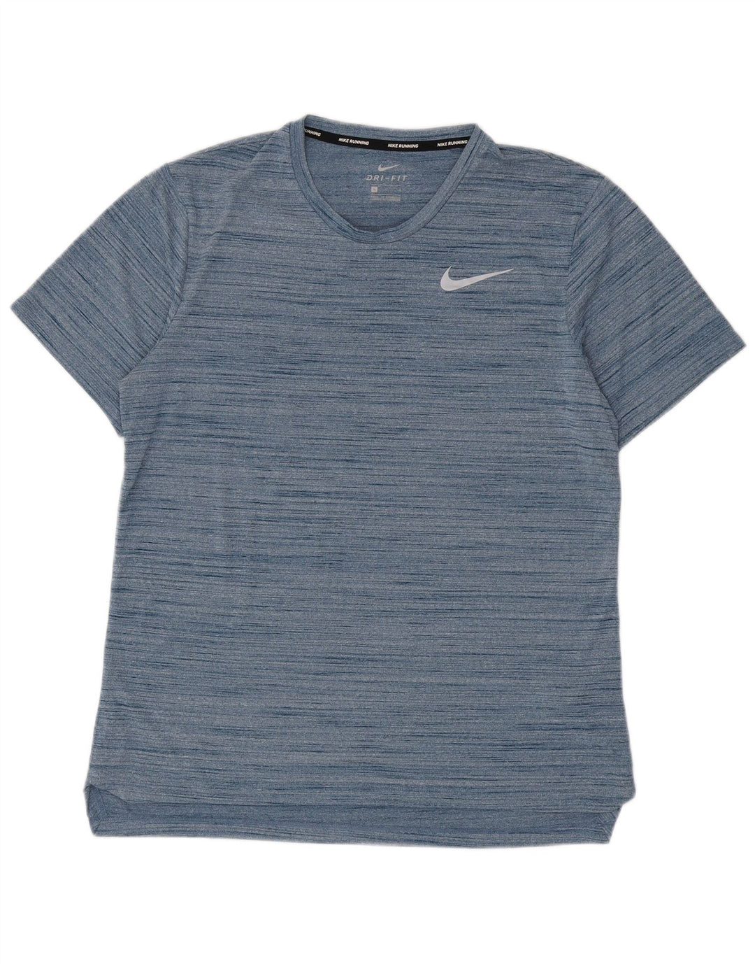 Nike Dri Fit majica s velikim plavim flekama od poliestera
