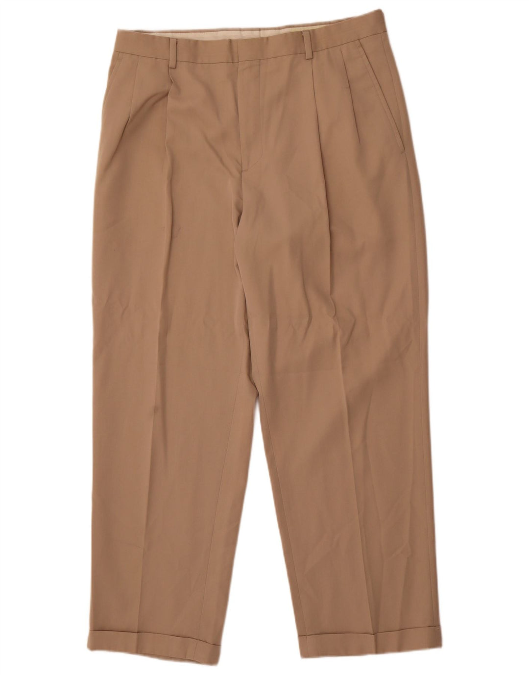 Eddie Bauer muške chino hlače s klinovima W36 L30 bež poliester