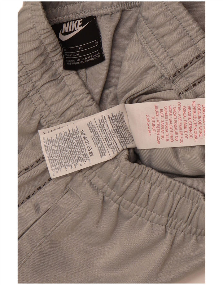 NIKE Sportske kratke hlače za dječake 13-14 godina XL sivi poliester