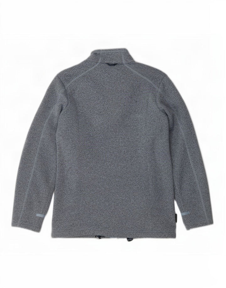 Jack Wolfskin ženska gornja jakna trenirke UK 12 srednje siva s pjegama