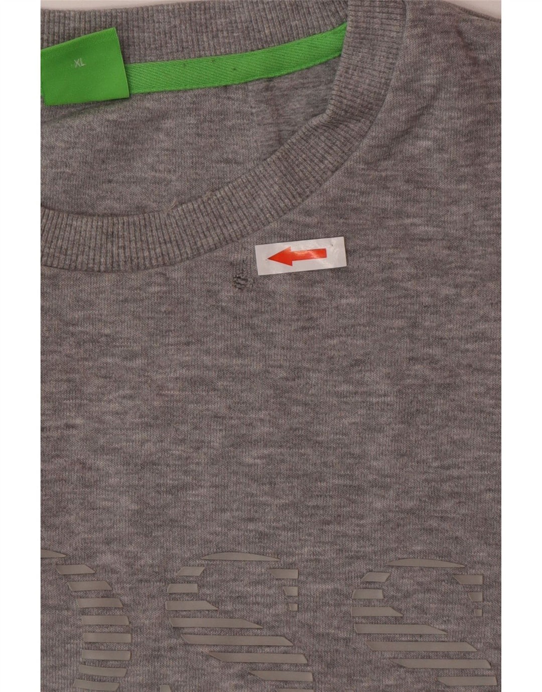 Hugo Boss muški džemper XL Graphic Sweatshirt sivi pamuk