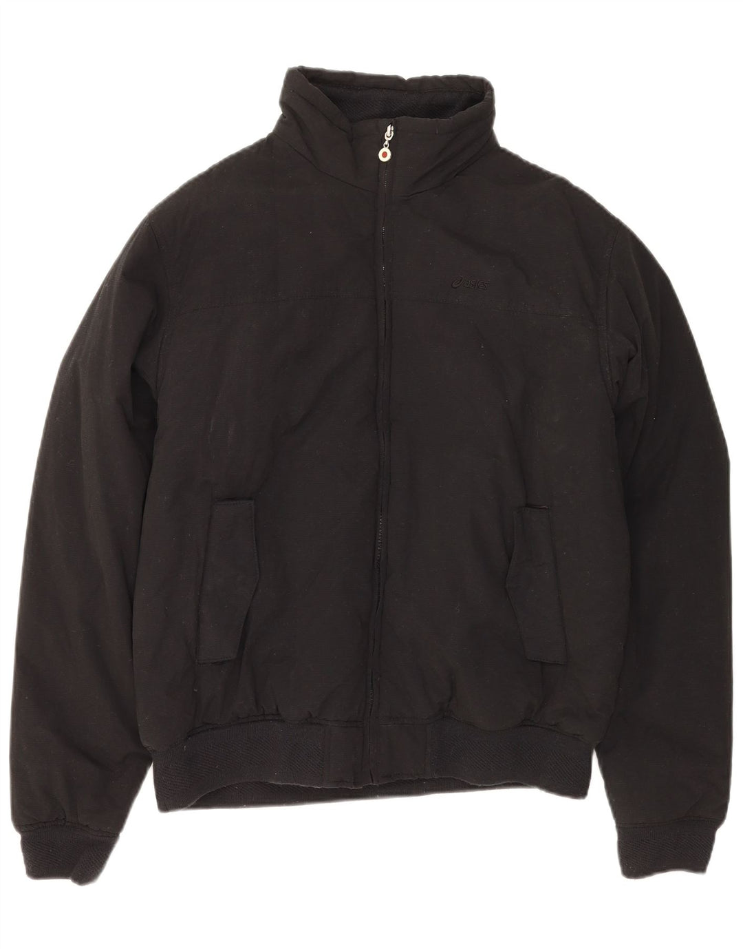 ASICS muška vjetrovka jakna UK 40 velika crna pamuk