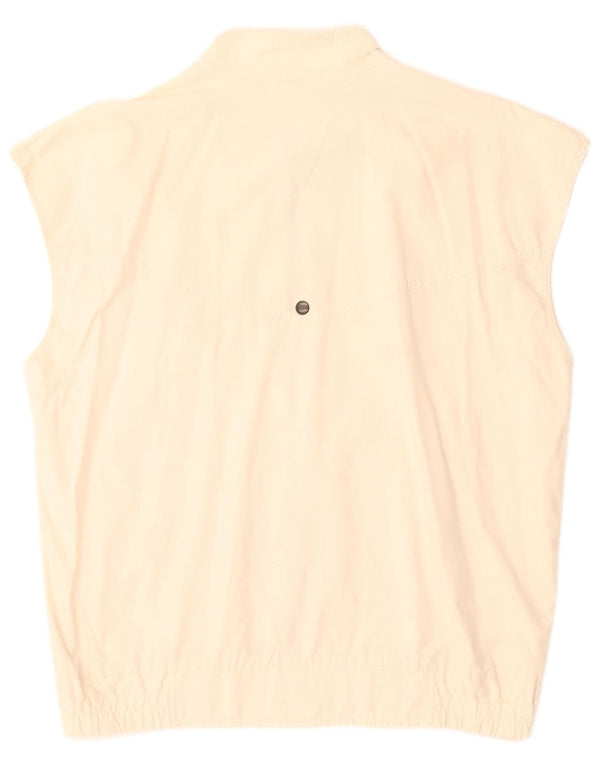 Explorer Mens Utility Gilet UK 38 Medium Off White Pamuk