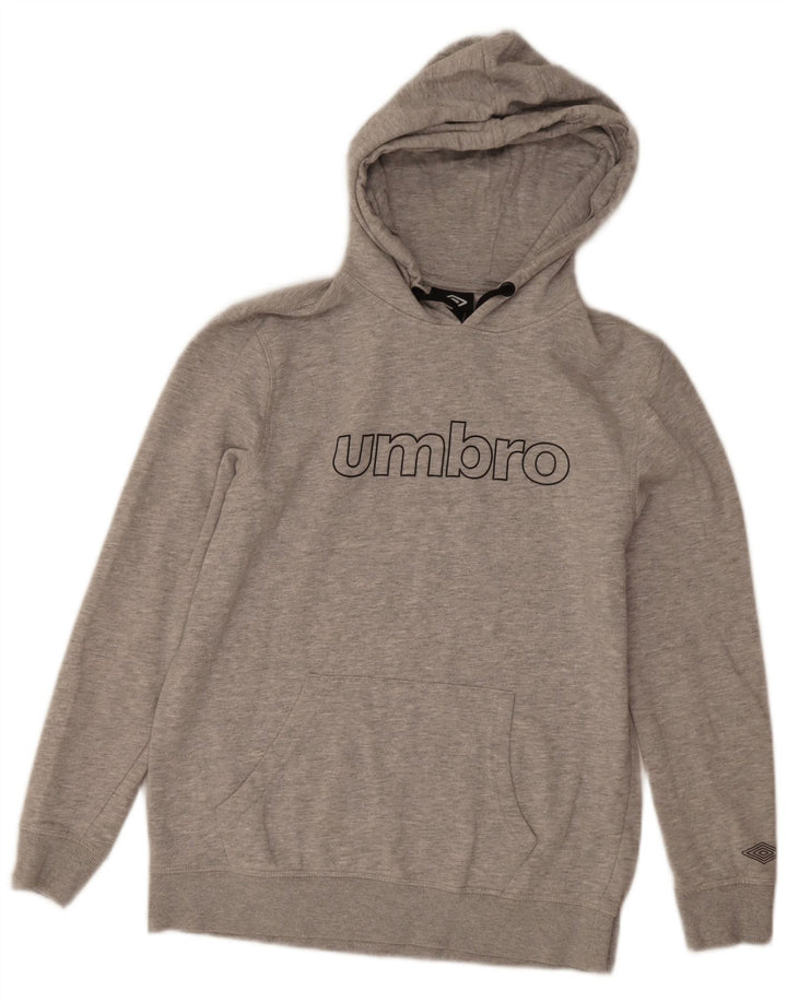 Umbro muška majica s kapuljačom s kapuljačom, srednje sivi pamuk