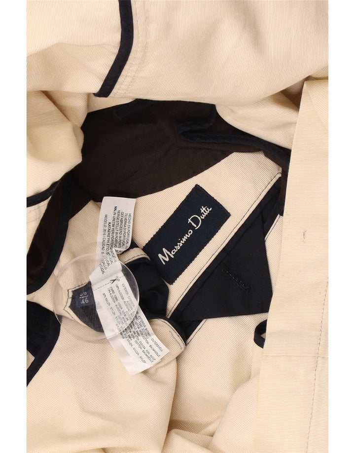 Massimo Dutti muška jakna sa 2 gumba EU 56 XL bež pamuk