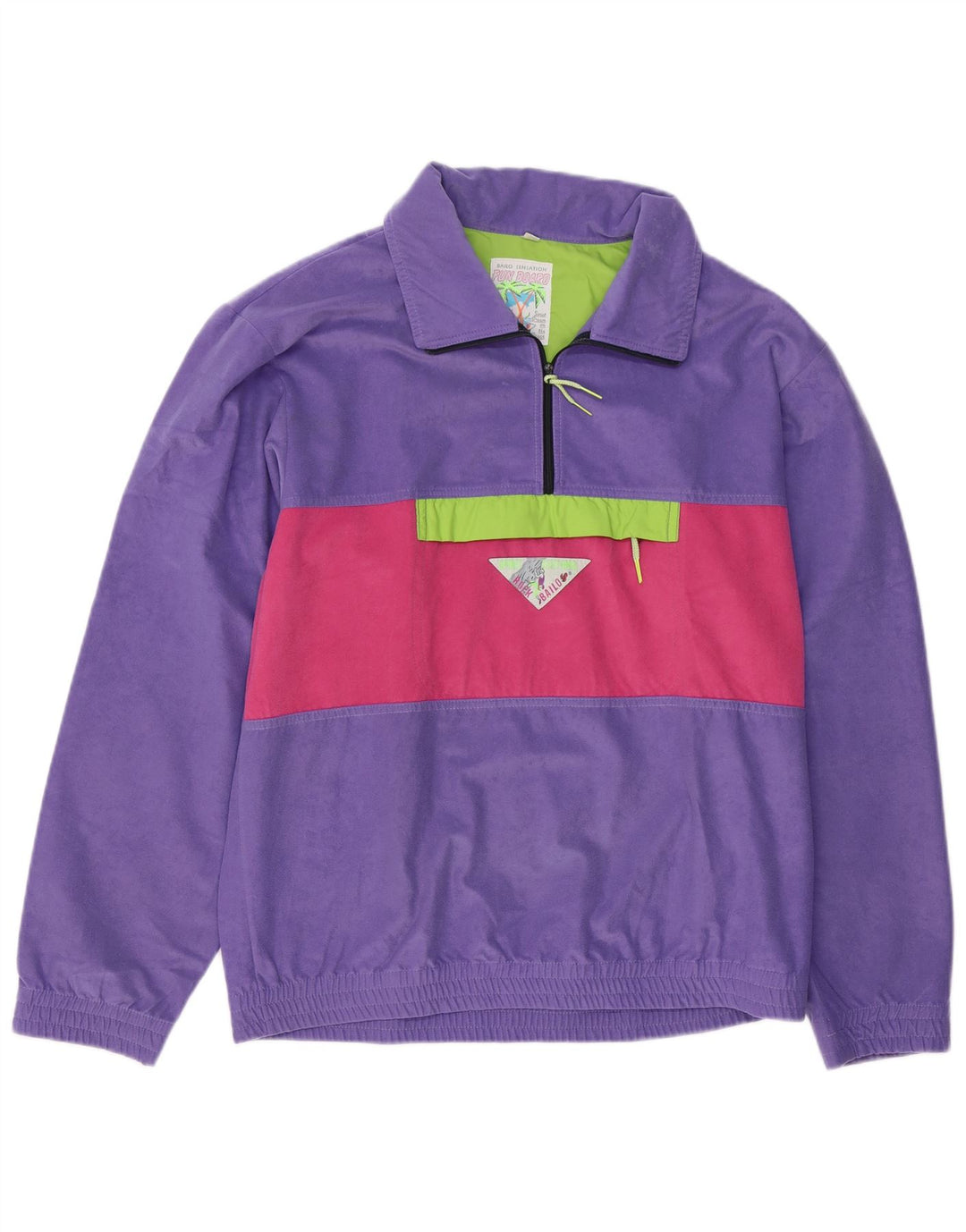 Bailo Ženski grafički pulover Trenirka Top EU 46 XL Purple Colourblock