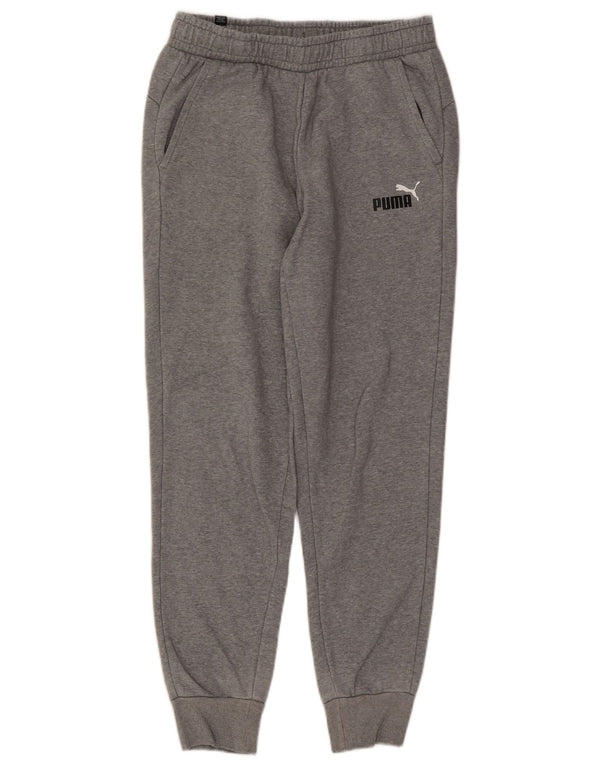 Puma ženska trenirka hlače Joggers UK 12 srednje sivi pamuk