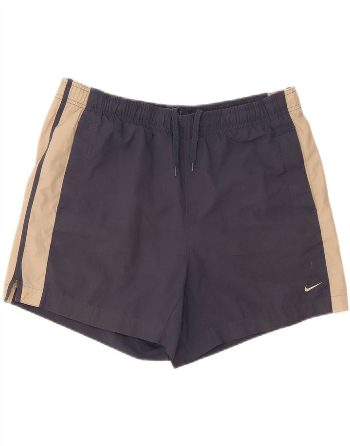 Nike muške kratke hlače za kupanje, veliki tamnoplavi poliester u boji