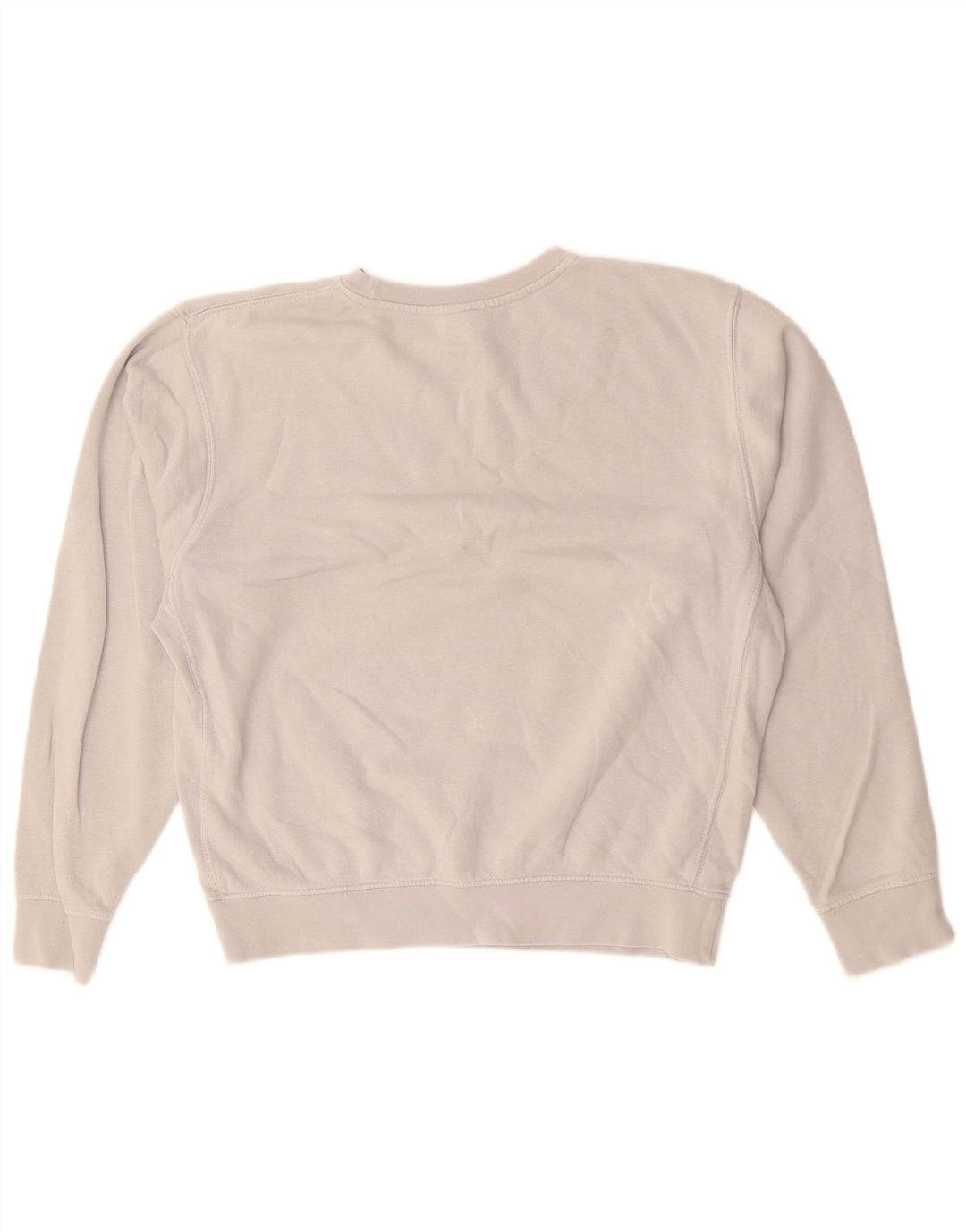 NIKE Ženska majica s kratkim rukavima UK 8 Mali sivi pamuk