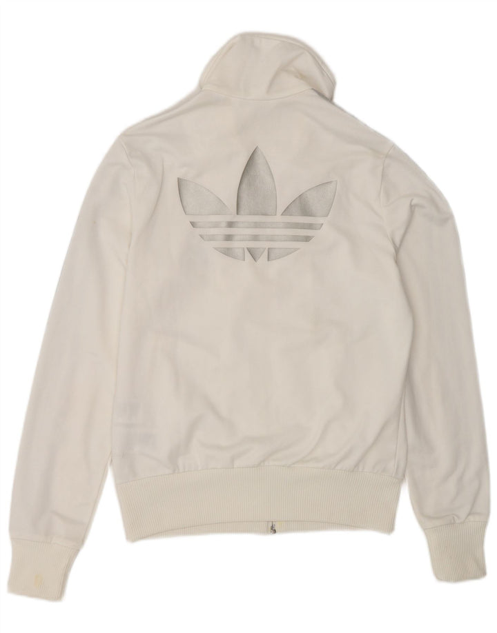 Adidas ženska gornja jakna trenirke EU 38 mali bijeli poliester