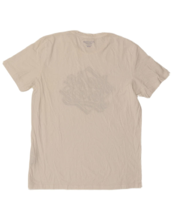 Jack & Jones muška majica kratkih rukava regularnog kroja XL, bijeli pamuk