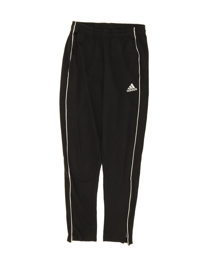 ADIDAS Womens Tracksuit Trousers UK 12 Medium  Black Polyester Vintage Adidas and Second-Hand Adidas from Messina Hembry 