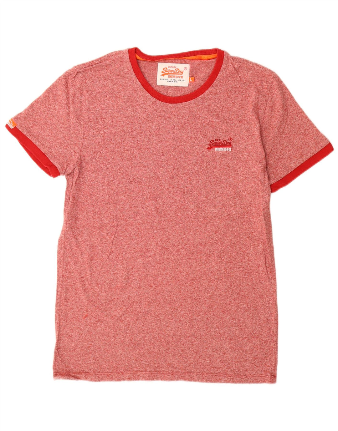 Superdry muška majica kratkih rukava s velikim crvenim flekama