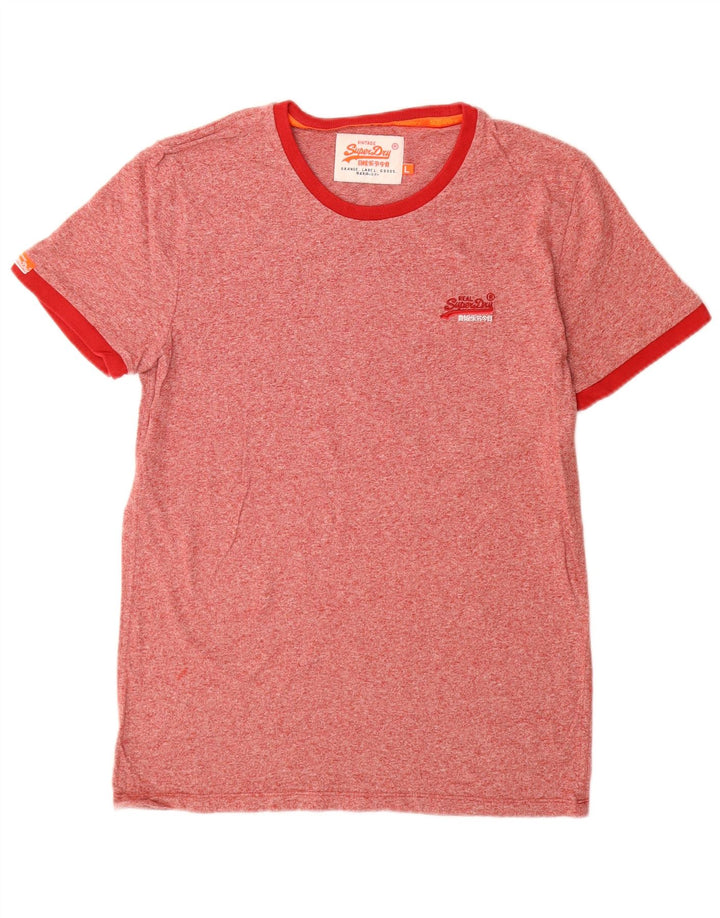 Superdry muška majica kratkih rukava s velikim crvenim flekama