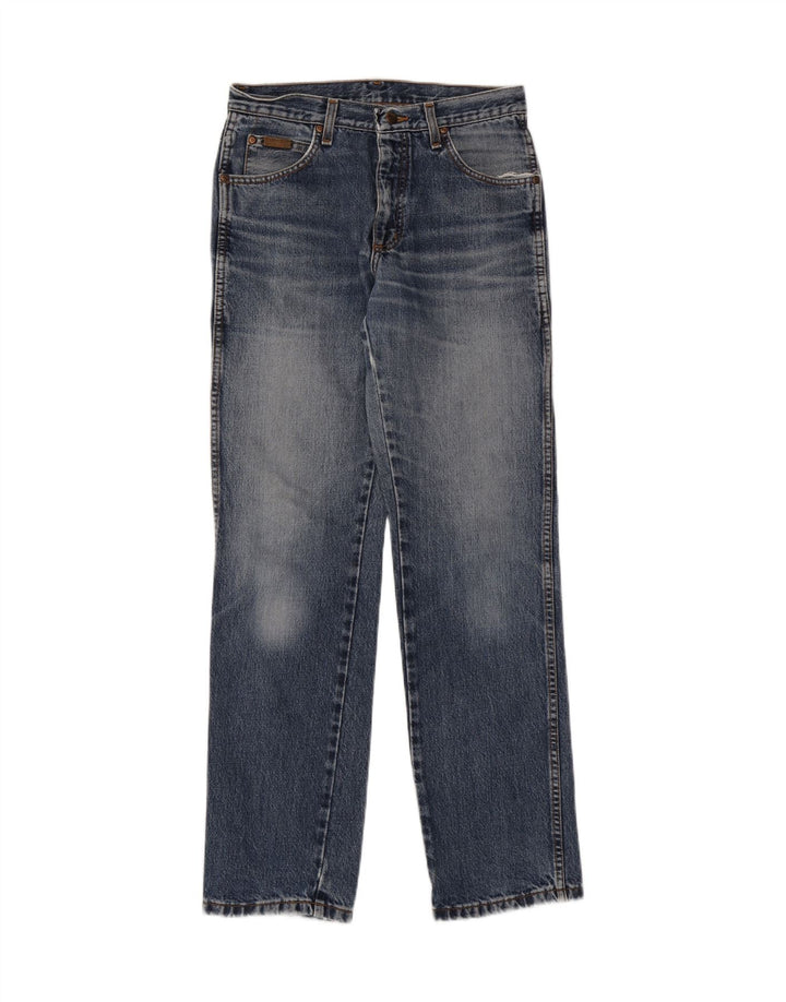WRANGLER Mens Straight Jeans W29 L32 Blue Vintage Wrangler and Second-Hand Wrangler from Messina Hembry 