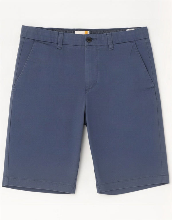 Timberland Mens Chino kratke hlače Large W34 Navy Blue Cotton