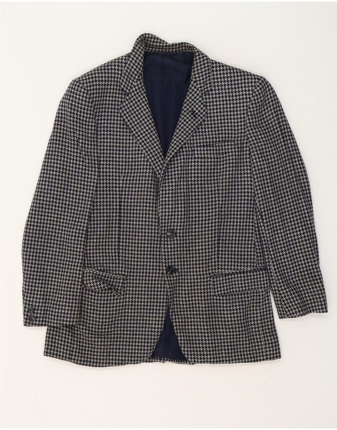 W.Bill London Muški sako sa 2 gumba IT 48 Srednje siva Houndstooth