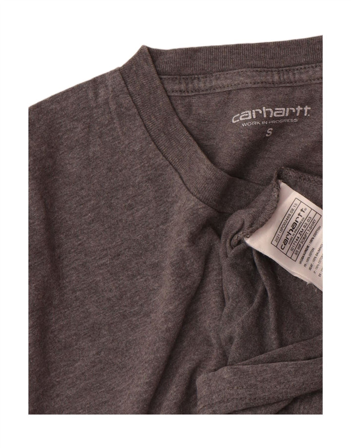 Carhartt muška majica kratkih rukava s grafičkim motivima, mali sivi pamuk