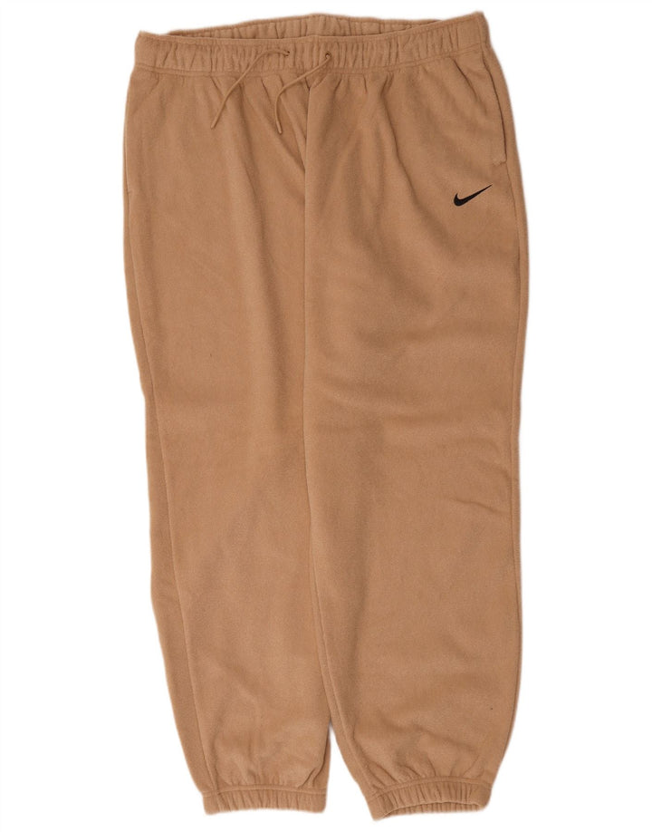 Nike muške trenirke od velura, džogeri XL, bež poliester