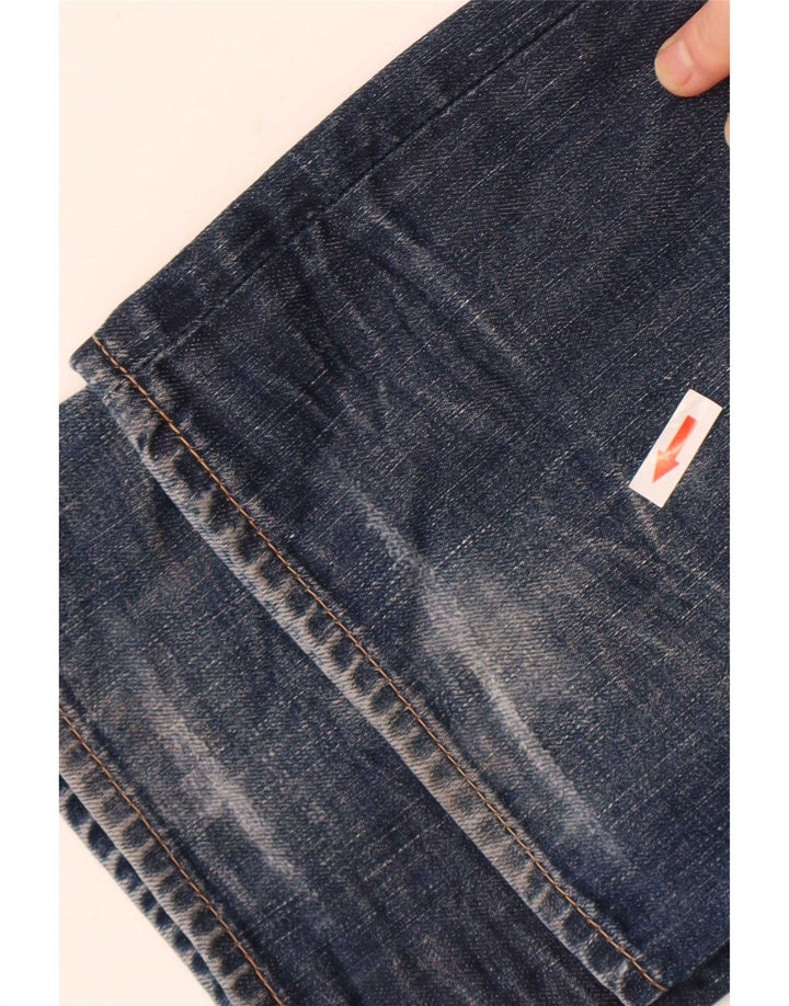 Tommy Hilfiger Ženske Bootcut traperice W28 L34 Plavi pamuk