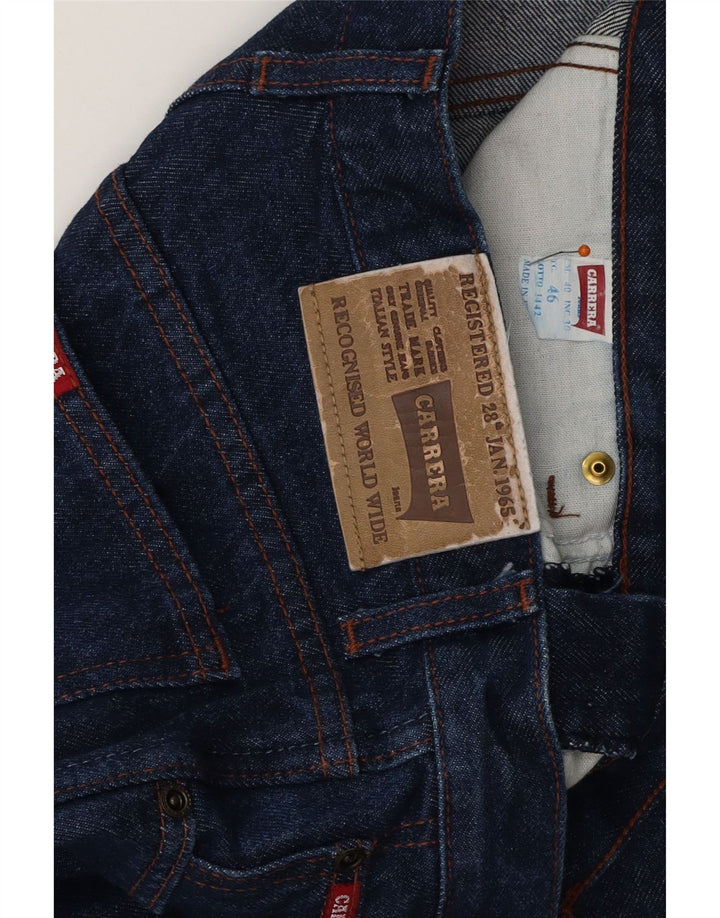 CARRERA muške ravne traperice IT 46 male W30 L28 plavi pamuk