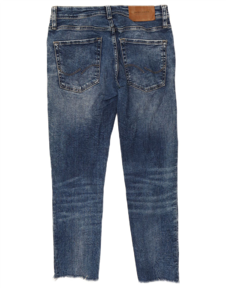 Jack & Jones ženske uske traperice W28 L23 plavi pamuk