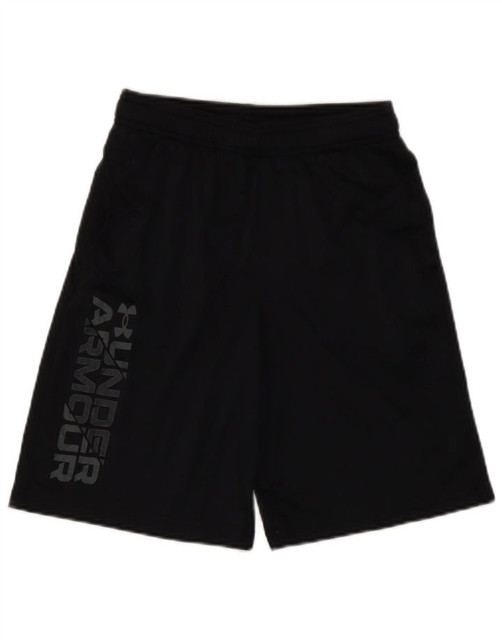 Under Armour Boys Graphic Sport Shorts 9-10 Years Srednji crni poliester