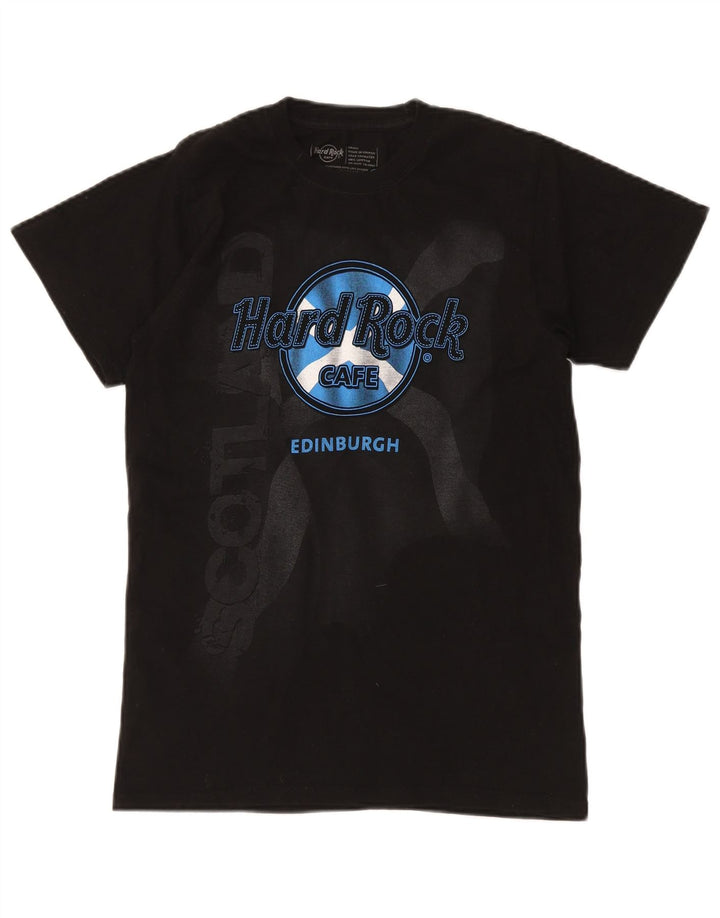 HARD ROCK CAFE Muška majica kratkih rukava Edinburgh, mali crni pamuk