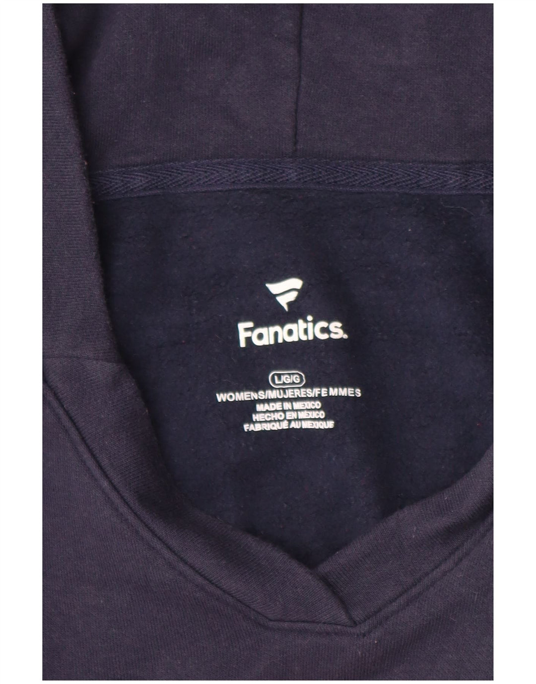 FANATICS Ženska majica s kapuljačom Chicago Bears Graphic UK 16 Large tamnoplava