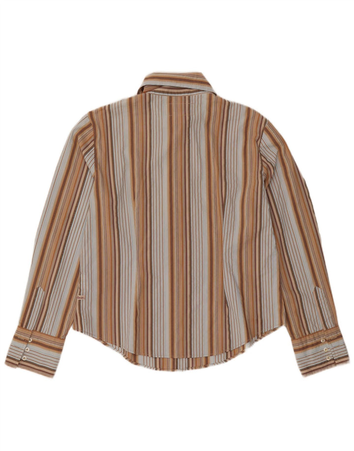 MARLBORO CLASSICS Ženska uska košulja UK 18 XL na višebojne pruge