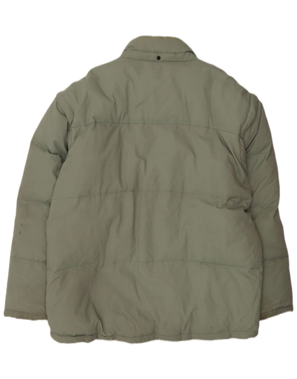 The North Face muška podstavljena jakna UK 44 2XL zeleni poliamid