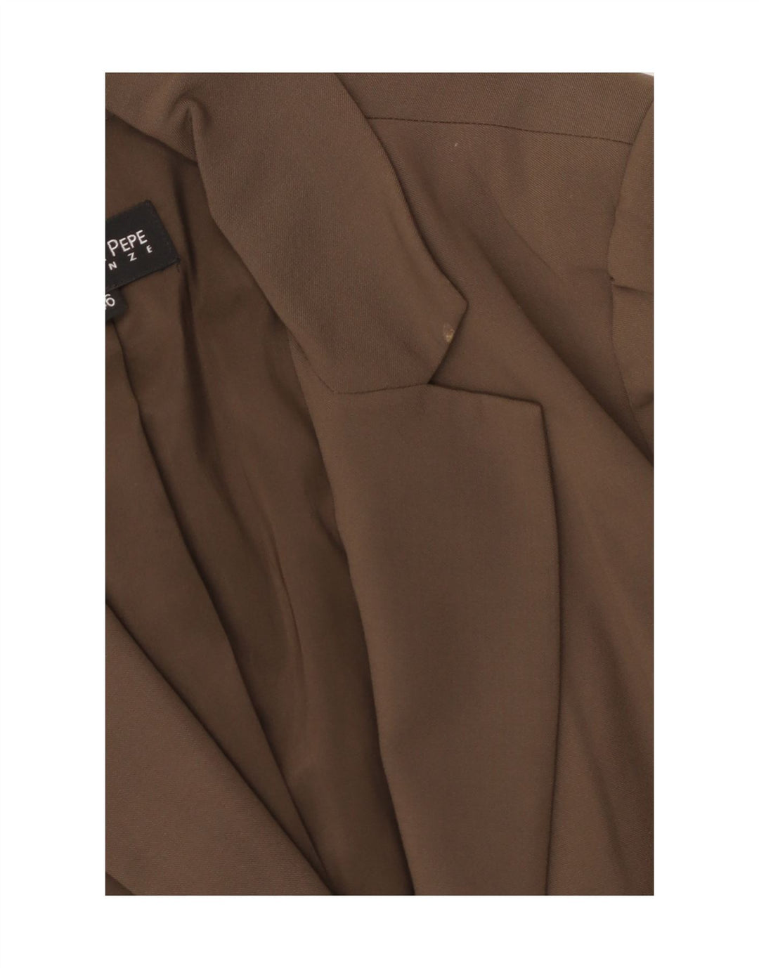 PATRIZIA PEPE Ženska jakna sa 2 gumba IT 46 Velika smeđa djevičanska vuna