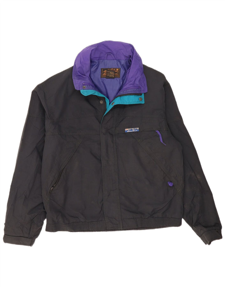 Muška vjetrovka Eddie Bauer jakna UK 36 mala crna najlonska