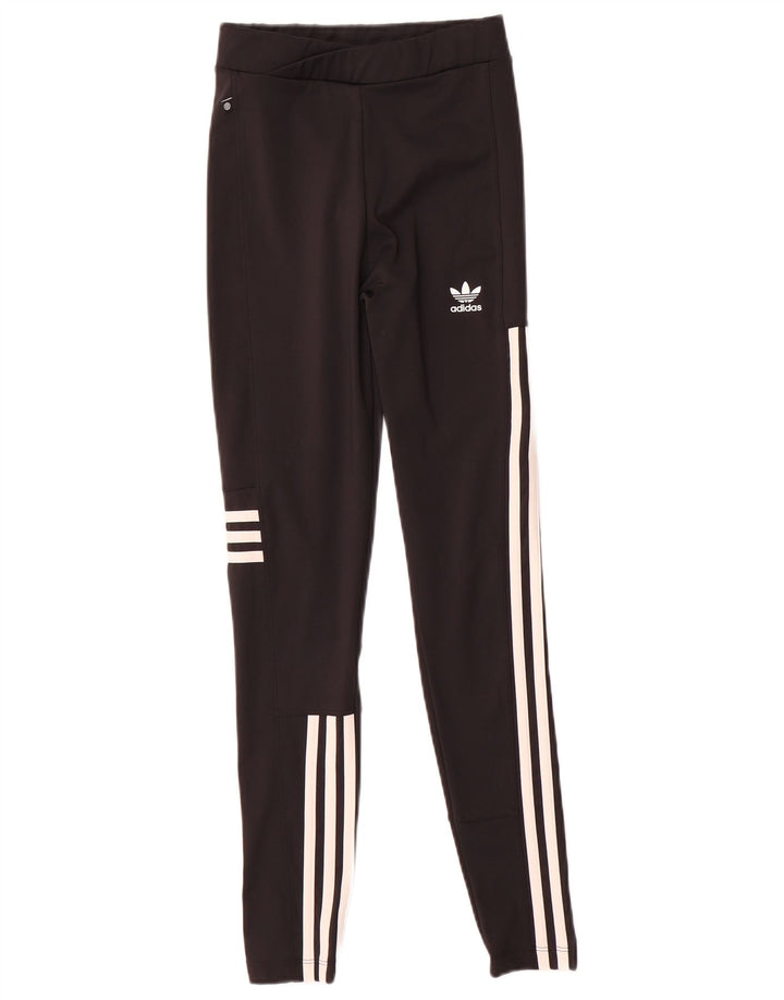 Adidas ženske tajice UK 4/6 XS crni poliester