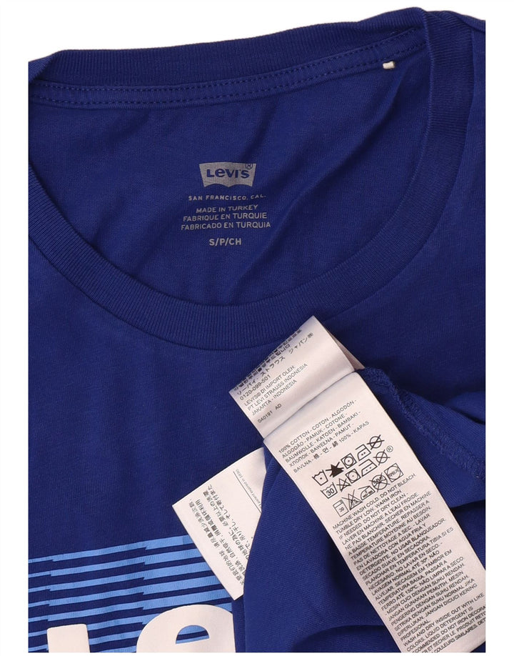 LEVI'S Muška majica kratkih rukava s grafičkim motivima Mala plava pamučna majica