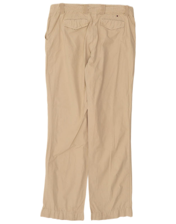 Tommy Hilfiger ženske ravne chino hlače US 12 Large W34 L32 Bež