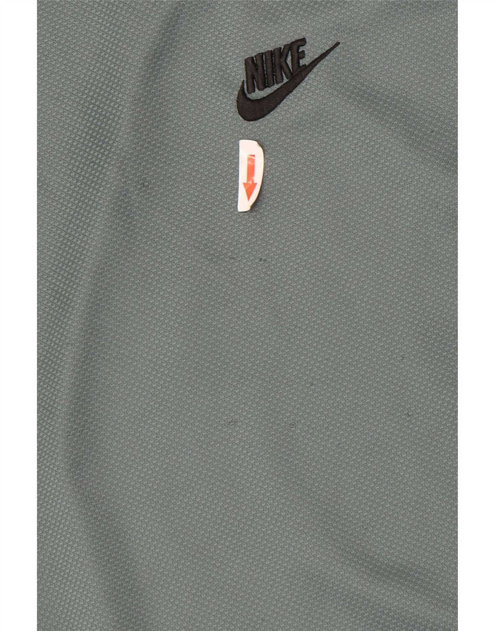 Nike muška majica kratkih rukava srednje zelene boje poliester