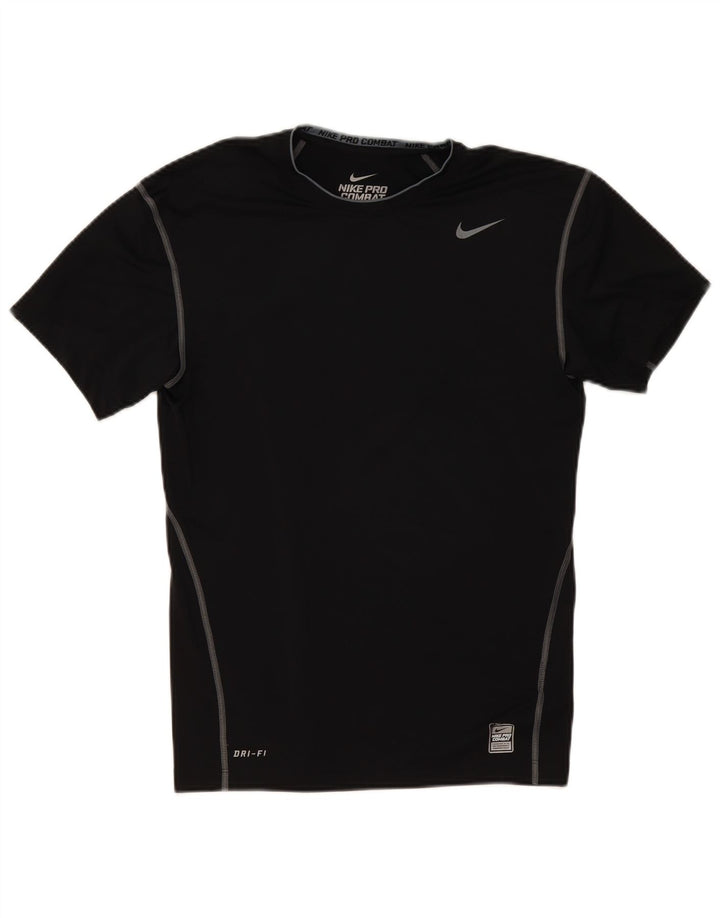 Nike muška kompresijska majica kratkih rukava XL crni poliester