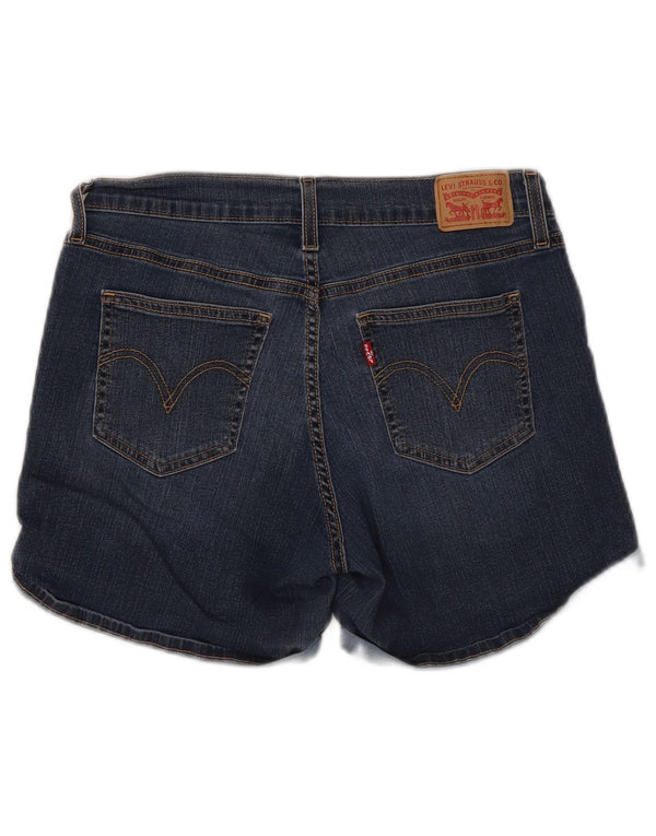 Levi's ženske traper kratke hlače W30 srednje plavi pamuk