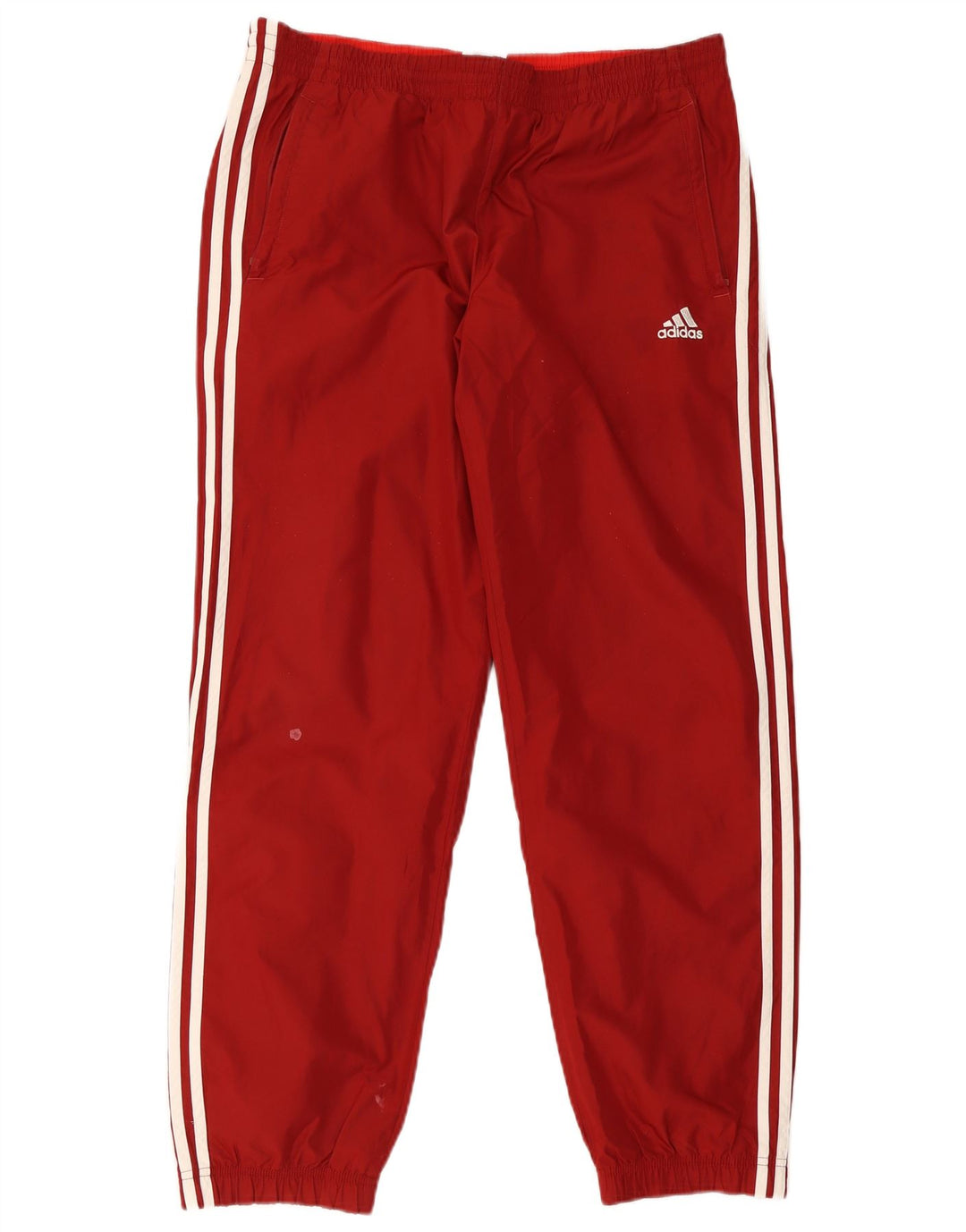 Adidas muške trenirke hlače Joggers srednje crvene boje od poliestera