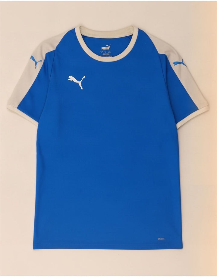 Puma majica kratkih rukava Medium Blue Colourblock Polyester