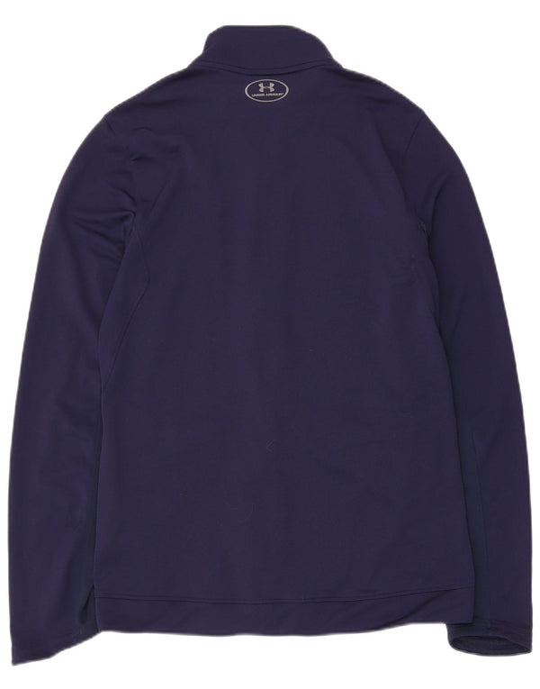 Under Armour ženska gornja jakna trenirke UK 12 srednje tamnoplavi poliester