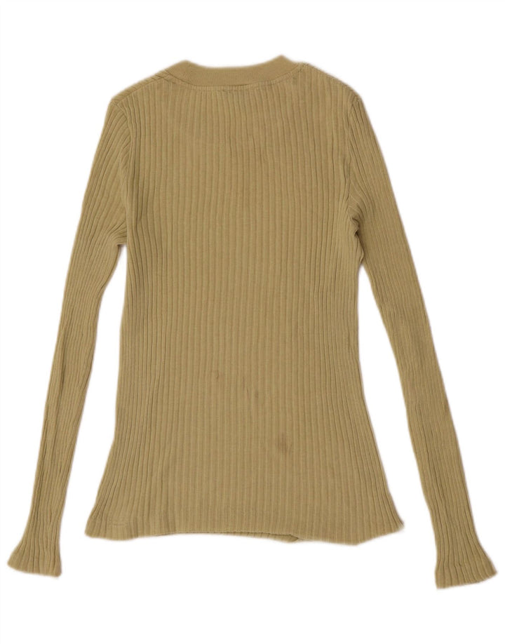Ženska majica dugih rukava Massimo Dutti UK 8 Mala kaki