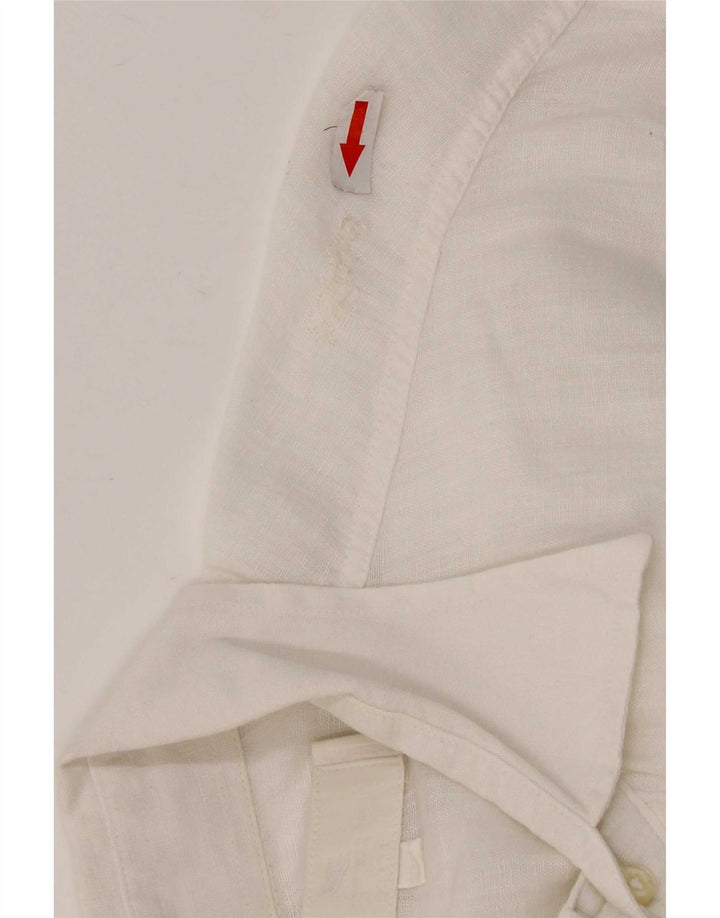 Etro muška košulja 2XL od bijelog lana