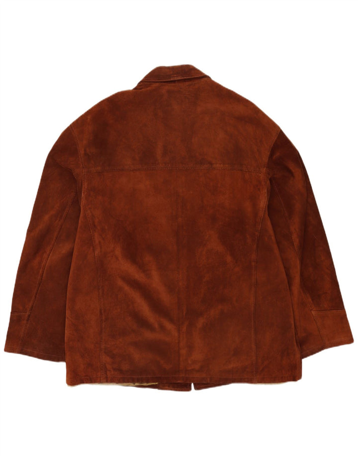 Vintage muška antilop jakna IT 52 XL smeđa koža