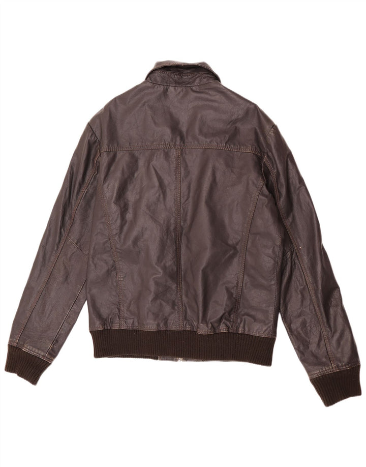 Project muška kožna jakna UK 40 Large Brown