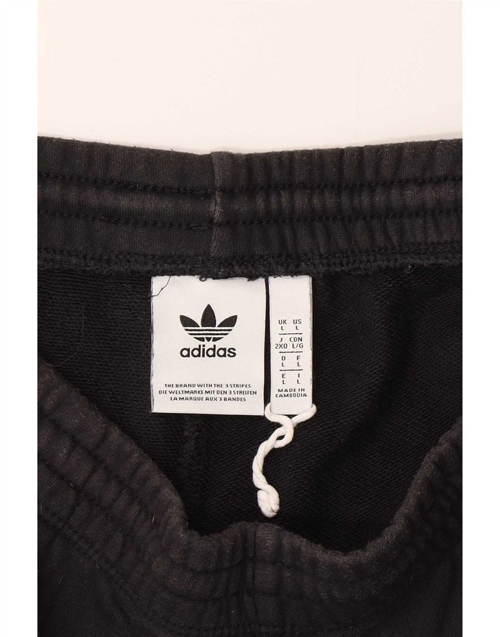 Adidas muške sportske kratke hlače velike crne pamučne boje