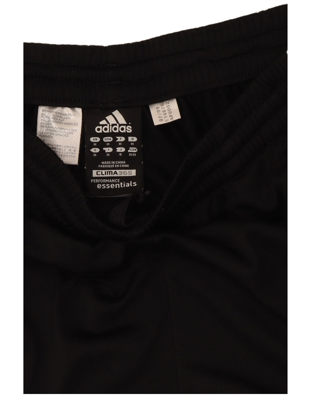 Adidas muške kratke hlače Clima 365 Srednje crni poliester