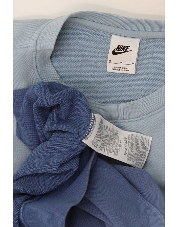 Nike muški džemper srednje plave boje, pamuk